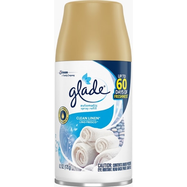 Glade Glade Clean Linen Scent Air Freshener Refill 6.2 oz Aerosol - 71773