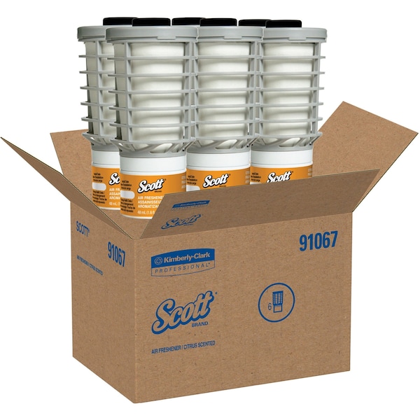 Kimberly-Clark Professional Air Fresh Refill Citrus Auto Release 6 Refills/Cs - 91067