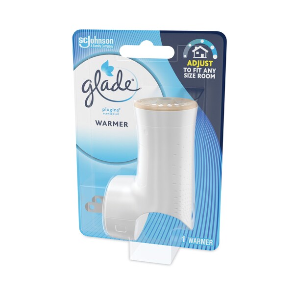 Glade Plug-Ins Scented Oil Warmer Holder, 4.45 x 6.25 x 11.45, White - 334583