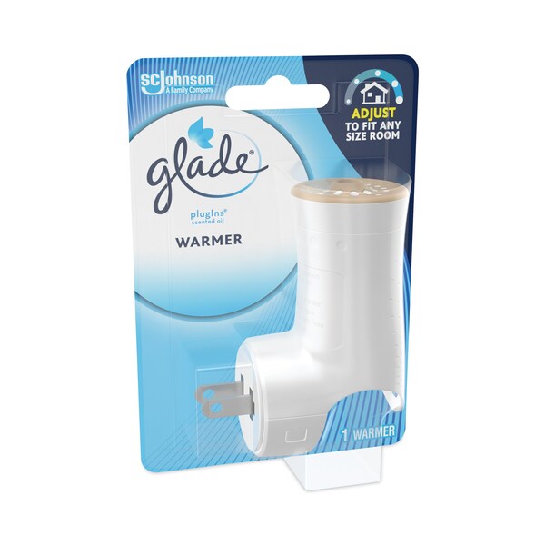 Glade Plug-Ins Scented Oil Warmer Holder, 4.45 x 6.25 x 11.45, White - 334583