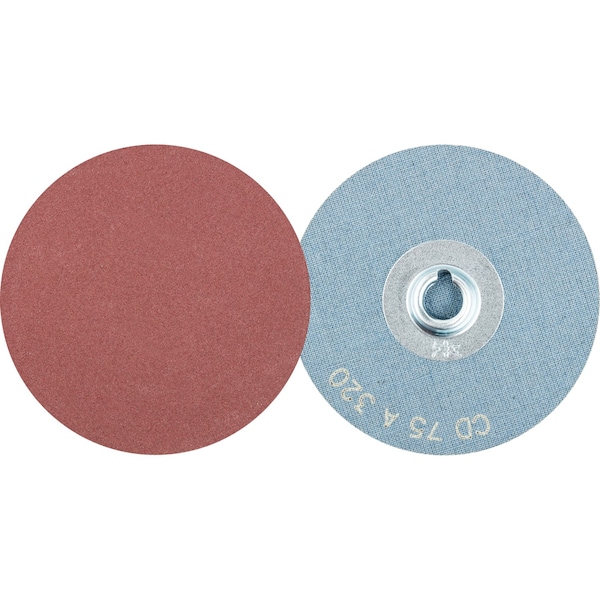 Disco abrasivo Pferd 3" COMBIDISC® - Tipo CD - Óxido de aluminio - 320 Grit - 42179