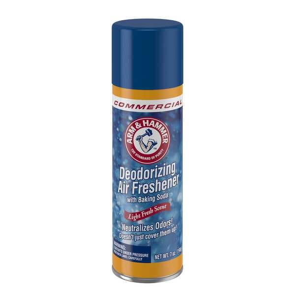 Arm & Hammer Air Freshener, Deodorizing, Aerosol Spray Can, 7 oz, 12 PK - 33200-94170