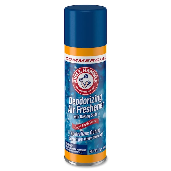 Arm & Hammer Air Freshener, Deodorizing, Aerosol Spray Can, 7 oz, 12 PK - 33200-94170