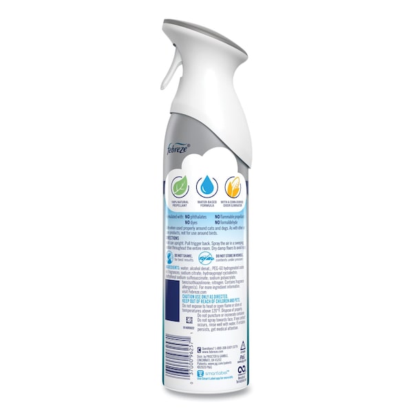 Febreze AIR, Heavy Duty Crisp Clean, 8.8 oz Aerosol, PK6 - 96257
