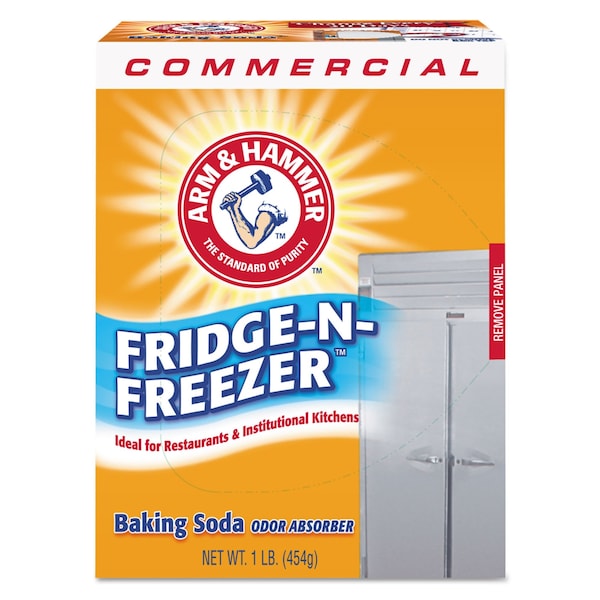 Arm & Hammer Fridge-n-Freezer Pack Baking Soda, Unscented, 16 oz, Powder - 33200-84011