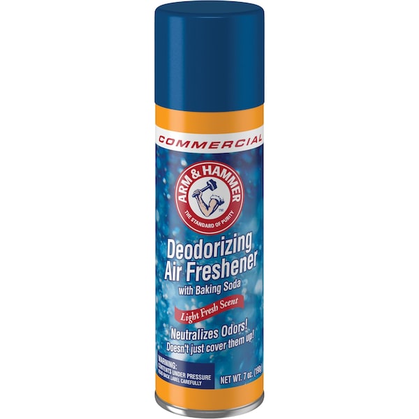 Arm & Hammer Baking Soda Air Freshener, Light Fresh Scent, 7oz Aerosol - 33200-94170