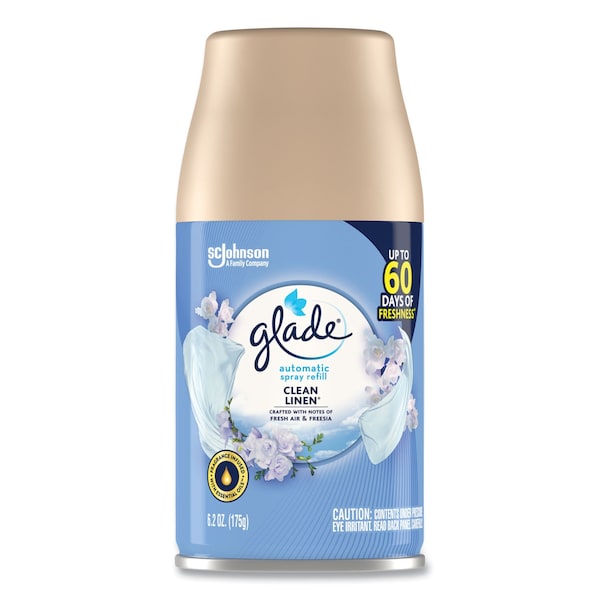 Glade Automatic Air Freshener Clean Linen 62 oz PK6 6PK - SJN337568