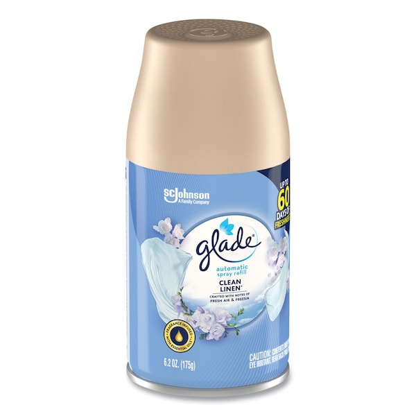 Glade Automatic Air Freshener Clean Linen 62 oz PK6 6PK - SJN337568