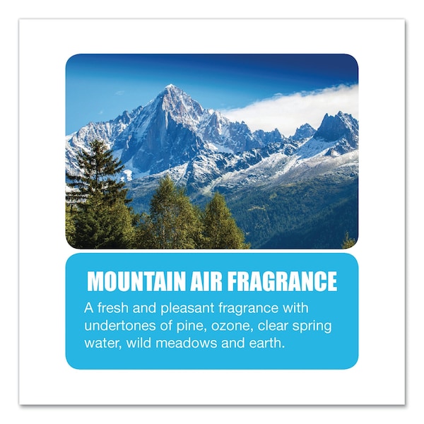 Big D Water-Soluble Deodorant, Mountain Air, 1 gal Bottle, PK4 - 135800