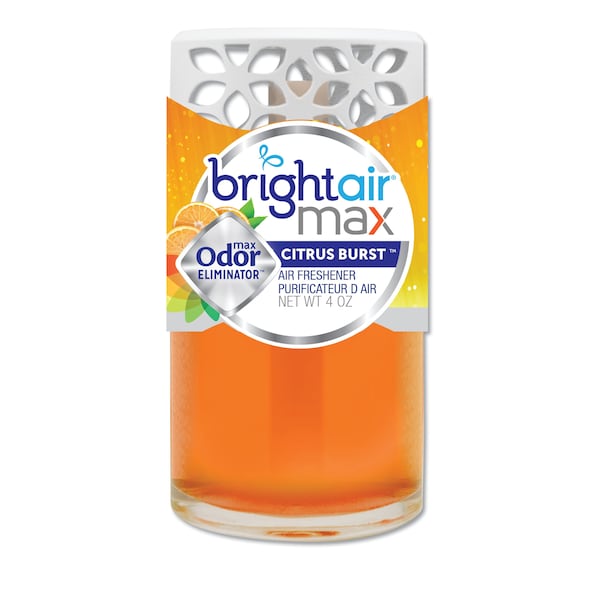 Bright Air Max Scented Oil Air Freshener, Citrus Burst, 4 oz - 900440EA