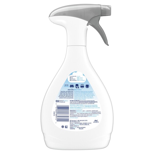 9 Elements Febreze Heavy Duty Clean Scent Fabric Freshener 27 oz Liquid - 037000889724