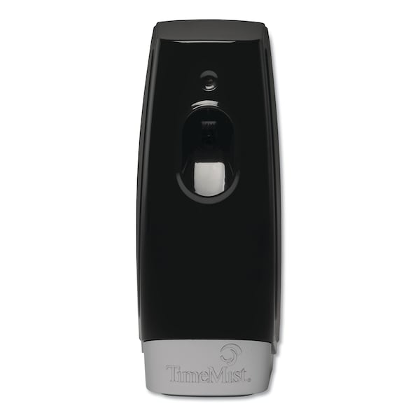 Timemist Settings Metered Air Freshener Dispenser, 3.4" x 3.4" x 8.25", Black - TMS1047811EA