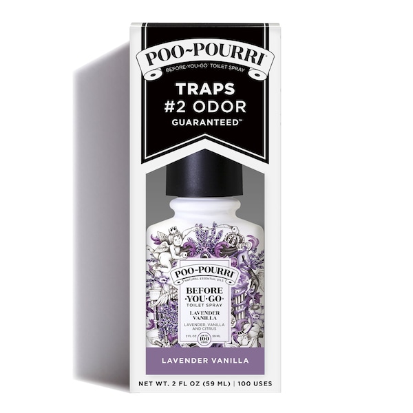 Poo-Pourri Poo-Pourri Lavender Vanilla Scent Odor Eliminator 2 oz Liquid - LV-002-CB