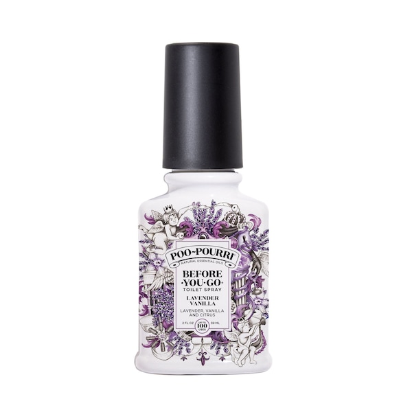 Poo-Pourri Poo-Pourri Lavender Vanilla Scent Odor Eliminator 2 oz Liquid - LV-002-CB