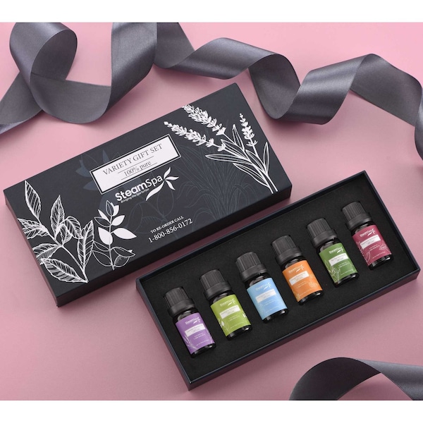 Steamspa Pure Extract Essential Oils Set - SS-EOIL6P-XX
