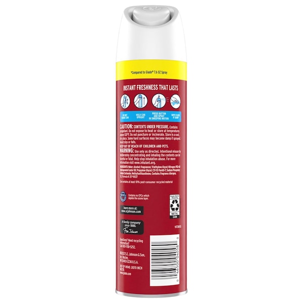 Glade Glade Apple Cinnamon Scent Air Freshener 8.3 oz Aerosol 1 pk - 40580