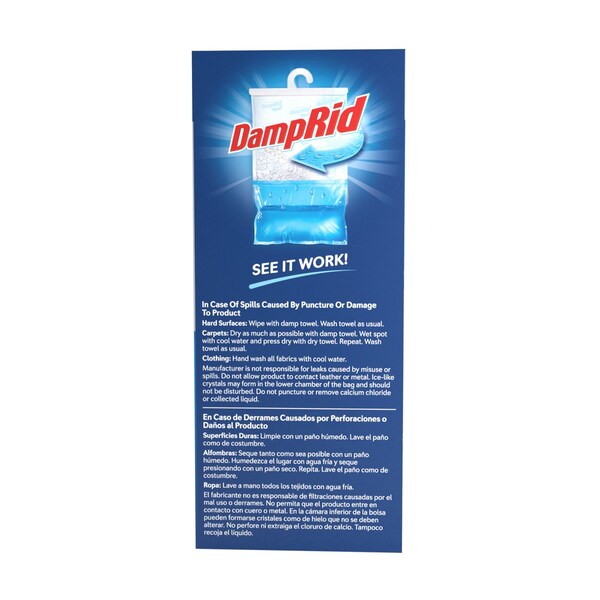 Damprid DampRid Hanging Moisture Absorber Lavender Vanilla Scent 15.4 oz 3 pk - FG83LVSB