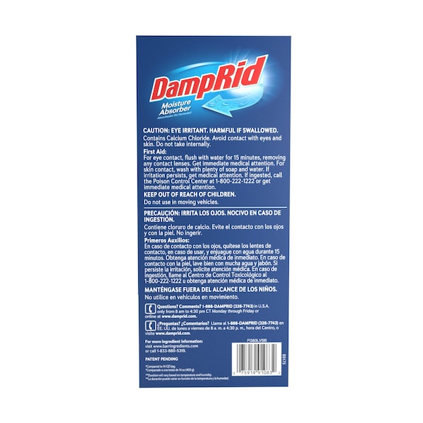 Damprid DampRid Hanging Moisture Absorber Lavender Vanilla Scent 15.4 oz 3 pk - FG83LVSB