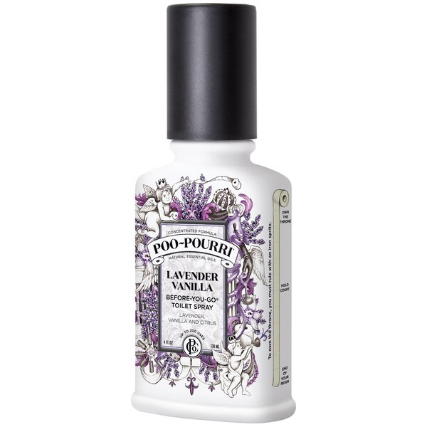 Poo-Pourri Poo-Pourri Lavender Vanilla Scent Odor Eliminator 4 oz Liquid - LV-004-CB