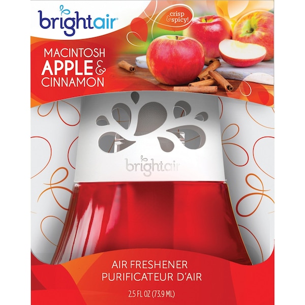 Bright Air Scented Oil Air Freshener, Oil, Apple, PK6 - 900022CT