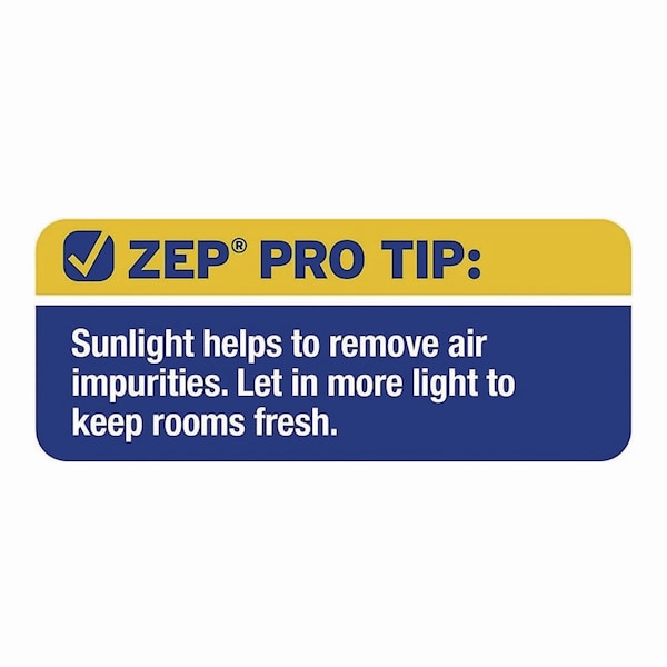 Zep Air and Fabric Odor Eliminator, Fresh Scent, 32 oz, PK12 - ZUAIR32