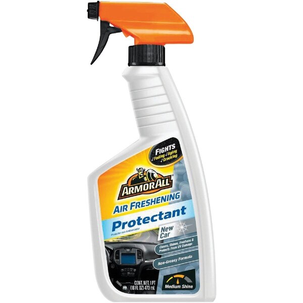 Armor All 16 Oz. Pump Spray Air Freshening Protectant, New Car Scent - 15608B