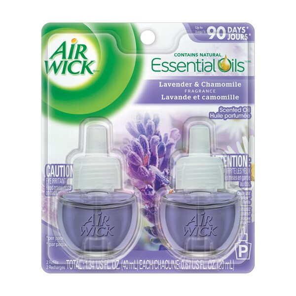 Air Wick Air Wick Lavender and Chamomile Scent Air Freshener Refill 1.34 oz Liquid 2 pk - 6233878473