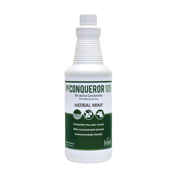 Bio Conqueror 105 Liq, Enzymatic Concentrate, Hrbl Mint, PK12 - 105Q