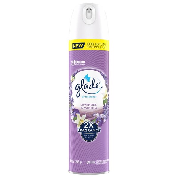 Glade Glade Lavender & Vanilla Scent Air Freshener 8.3 oz Aerosol 1 pk - 40702