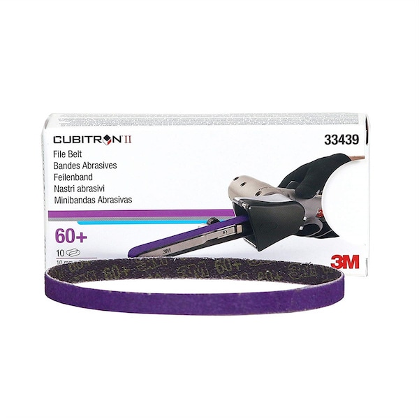 Banda de lima 3M Cubitron II 60 10mmx330mm 38x13 10 bandas/carrito 5 cajas/caso - MMM33439
