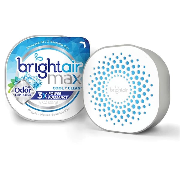 Bpg International 8 oz Bright Air Max Scented Gel Odor Eliminator - Gel - BRI900437CT