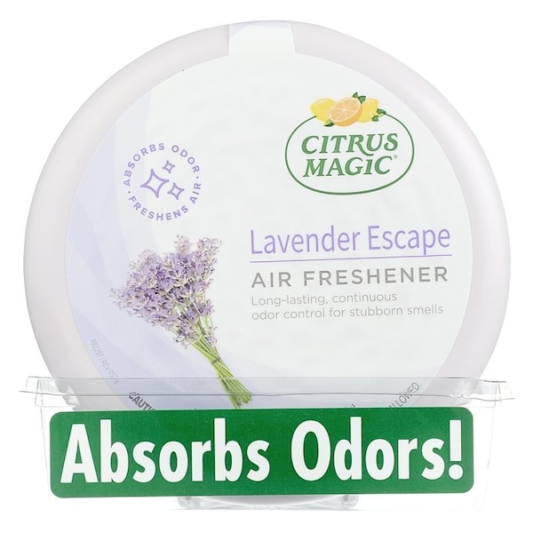 Citrus Magic 616472347-6PK Air Freshener, 8 oz, Lavender Escape, 350 sq-ft Coverage Area - 616472872