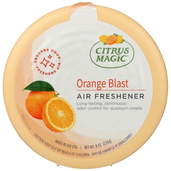 Citrus Magic Air Freshener, 8 oz, Orange Blast, 42 to 56 days-Day Freshness - 616472926