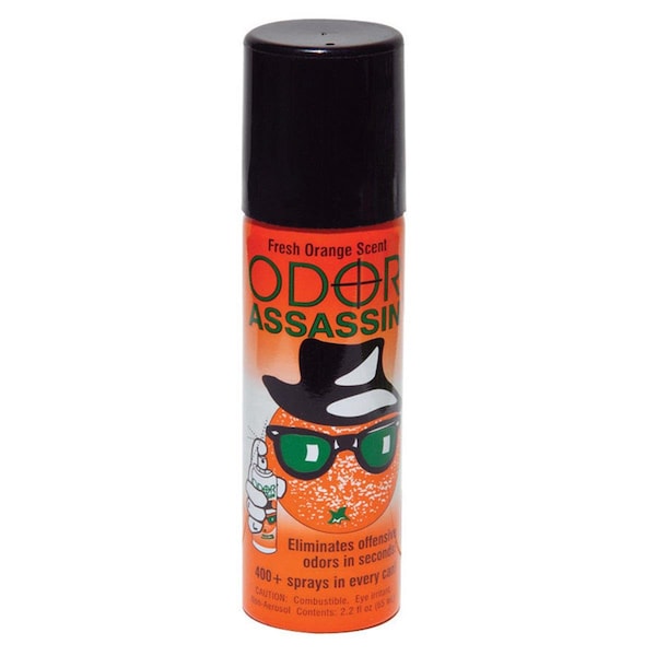 Odor Assassin 2.2 oz Fresh Orange Scent Odor Eliminator, 24PK - OD5037