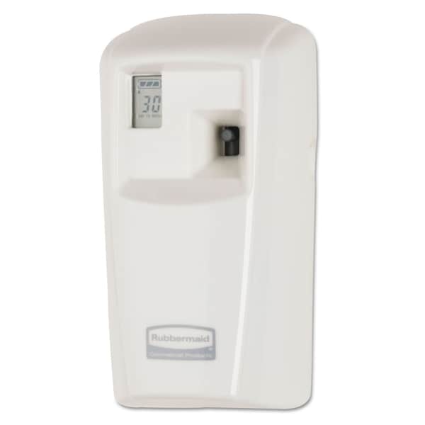 Rubbermaid Commercial TC Microburst Odor Control System 3000 LCD, 3.25" x 4.33" x 6.6", Wht - 1793532