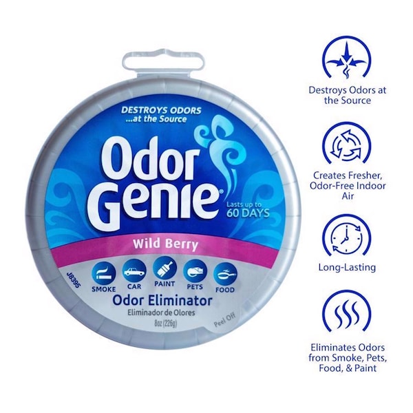 Odor Genie Odor Genie Berry Scent Odor Eliminator 8 oz Gel - FG69H