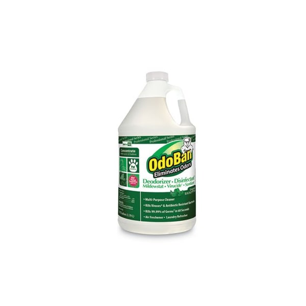 Clean Control OdoBan, CONCENTRATED ODOR ELIMINATOR AND DISINFECTANT, EUCALYPTUS, 1 GAL BOTTLE - 911062G4EA