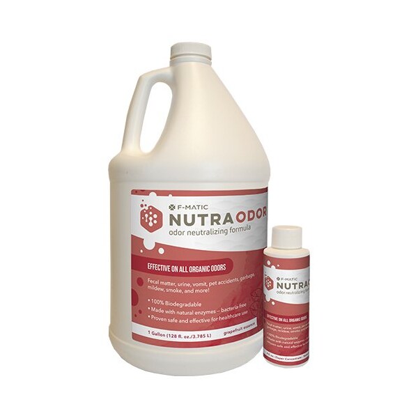 F Matic Nutra Odor Deodorizer, 4 oz concentrate and gallon container, 4PK - DRSHP-SS89