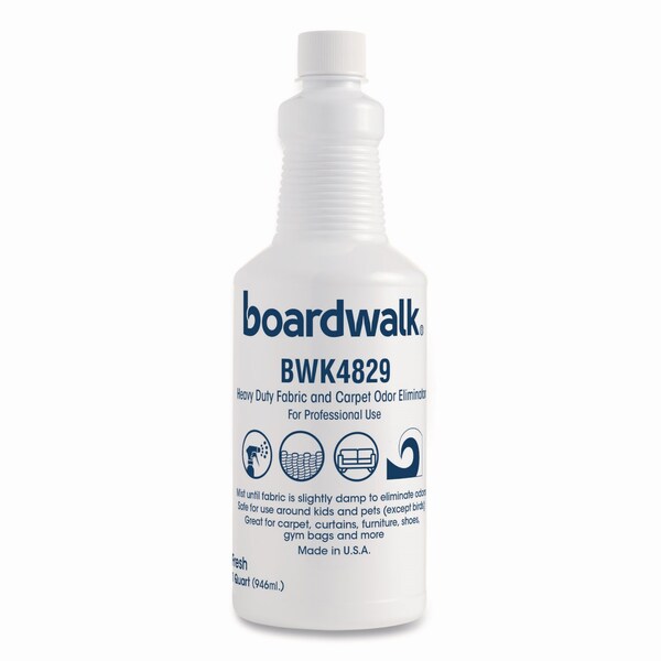 Boardwalk Fabric and Carpet Deodorizer, Fresh Scent, 32 oz Bottle, 6PK - SOEQ-P-000I006M-80-21430