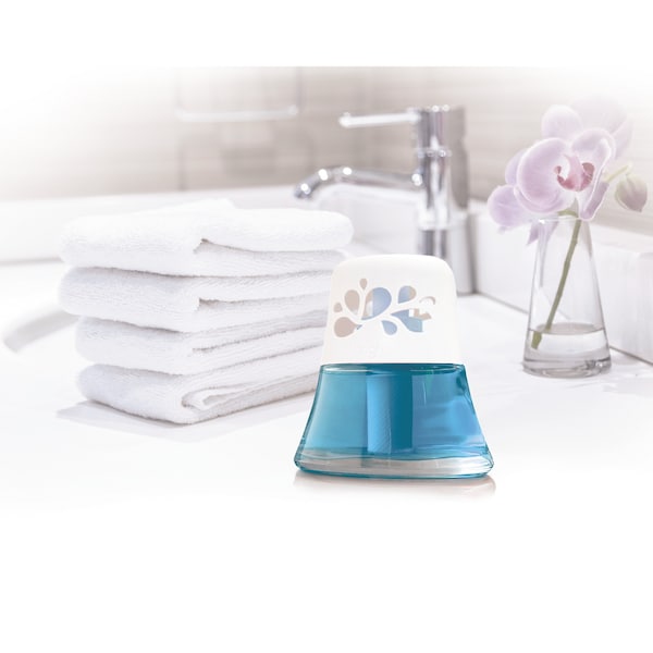 Bright Air Scented Oil Air Freshener, Calm Waters and Spa, Blue, 2.5 oz - 900115