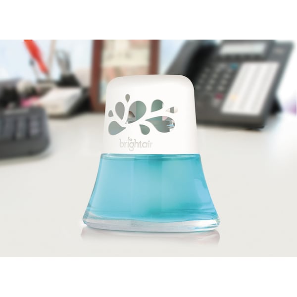 Bright Air Scented Oil Air Freshener, Calm Waters and Spa, Blue, 2.5 oz - 900115