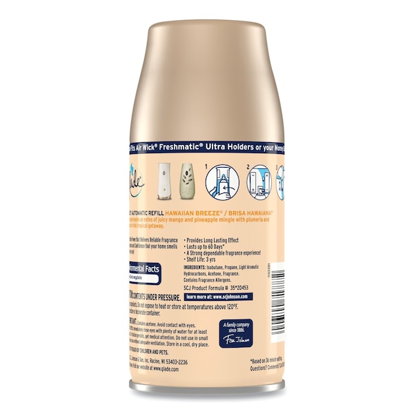 Glade Automatic Air Freshener Hawaiian Breeze 62 oz - SJN337689
