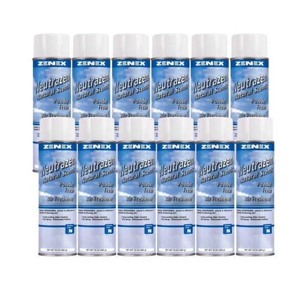 Zenex Handheld Air Freshener Powder Fresh net 10 oz., 12PK - 491305