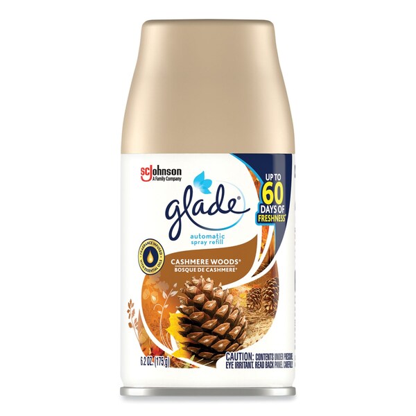 Glade Automatic Air Freshener, Cashmere Woods, 6.2 oz, 4PK - 375638