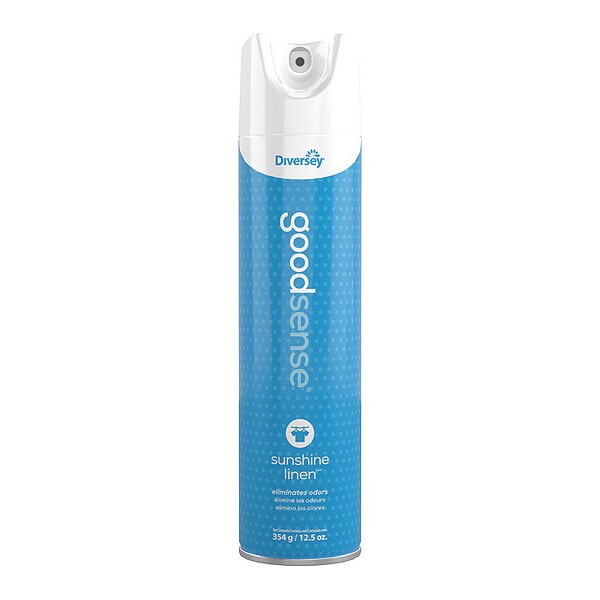 Diversey Good Sense, Sunshine Linen, 12.5oz, PK6, Aerosol, Sunshine Linen, 6 PK - CBD539575