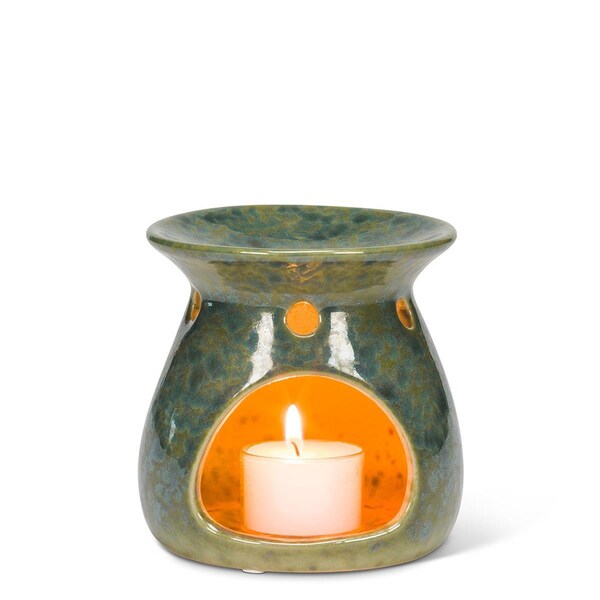 Robustez 4 in. Teardrop Oil Warmer, Green - RO2459900