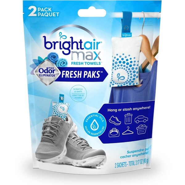 Bpg Odrmax Fresh Pak Formaldehyde Technology Works Eliminator, Blue, 2PK - BRI900612