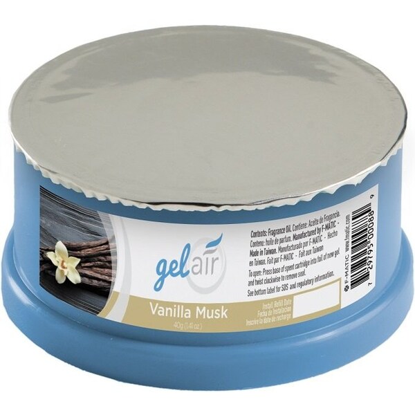 F Matic HP Vanilla Musk Gel Air Freshener Refills Sample - SAMPLE-C850
