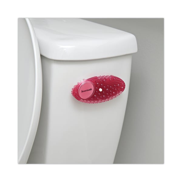 Boardwalk Curve Air Freshener, Spiced Apple, Solid, Red, PK10 - BWKCURVESAP