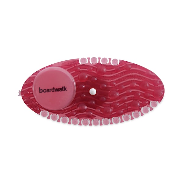 Boardwalk Curve Air Freshener, Spiced Apple, Solid, Red, PK10 - BWKCURVESAP